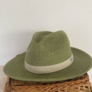 Columbia PFG Bonehead Straw fishing hat. Rare size XL  gentle use unisex